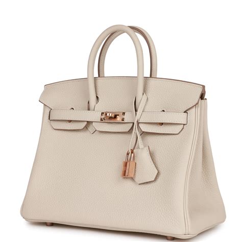 hermes birkin craie rose gold